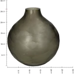 Βάζο ArteLibre Μπεζ Γυαλί 27x27x30.5cm
