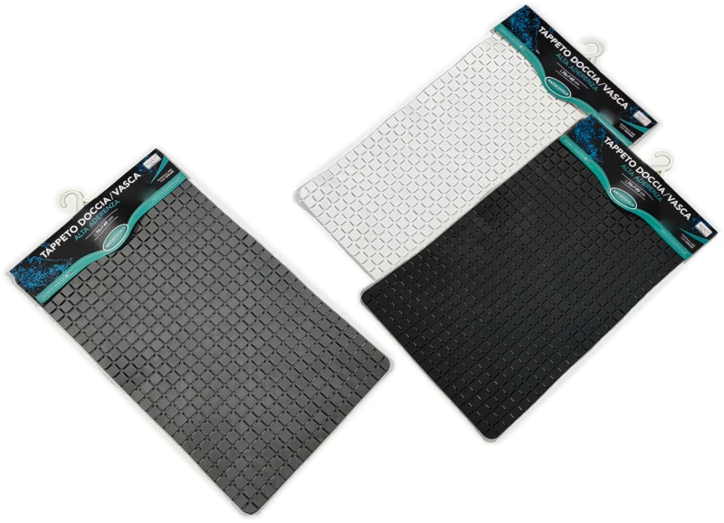 Πατάκι Μπάνιου Αντιολισθητικό PVC 70x40cm Σε 3 Χρώματα