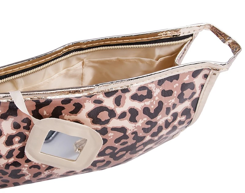 Nεσεσερ Animal Print 6727_ΜΑΥΡΟ