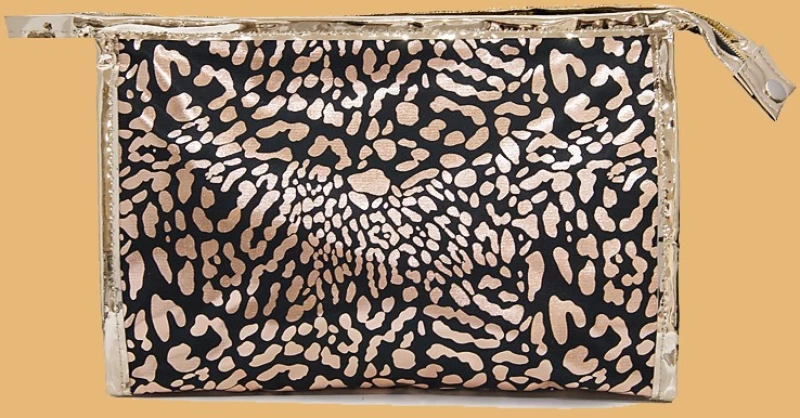 Nεσεσερ Animal Print 6727_ΜΑΥΡΟ