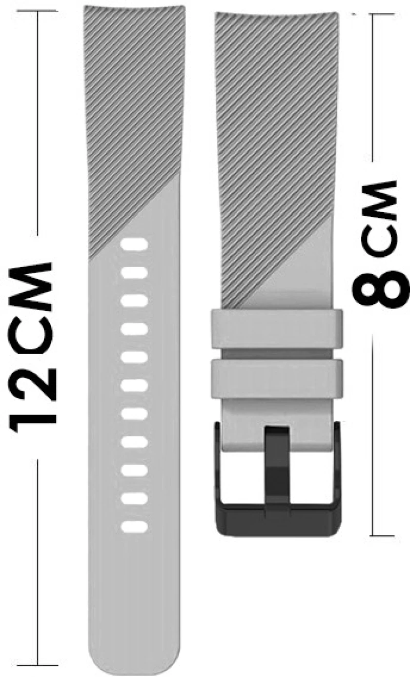 111.0442 Twill Texture Λουράκι Σιλικόνης (Amazfit GTR 42mm) ΠΡΑΣΙΝΟ
