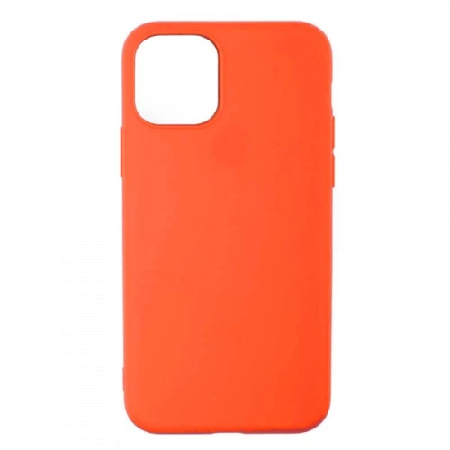 IPHONE 11 SILKY SOFT TOUCH RUBBER CASE ORANGE 100.308