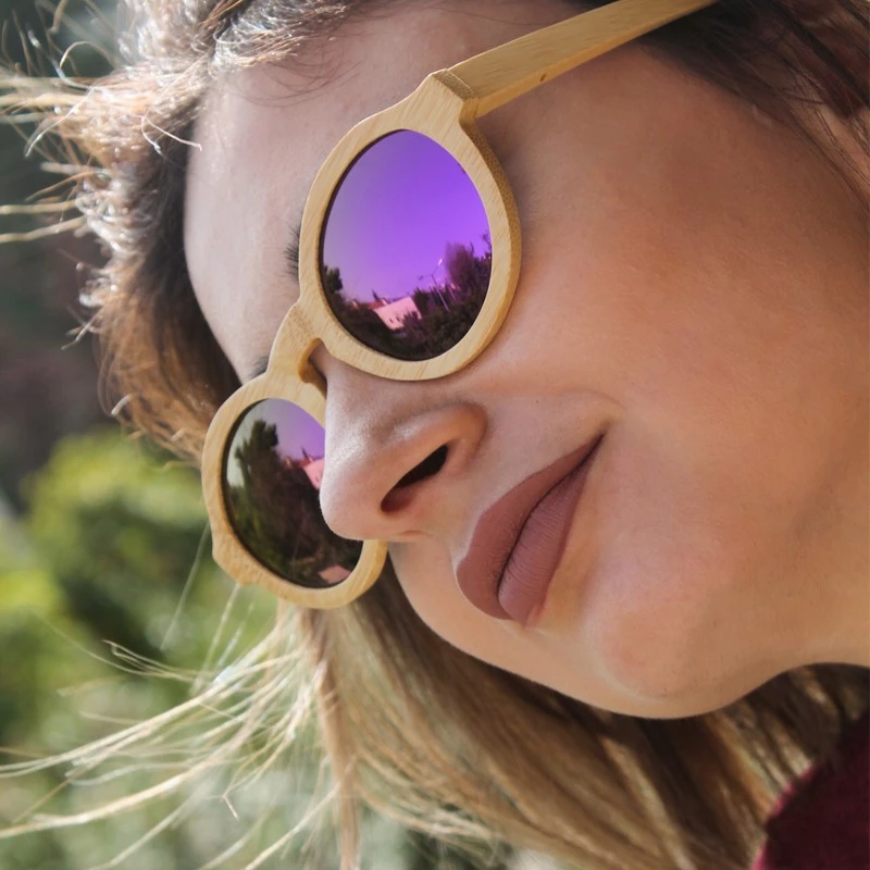 WD014 ΓΥΑΛΙΑ ΗΛΙΟΥ WOOD ΜΕ POLARIZED ΦΑΚΟ V-STORE