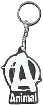 Universal Animal Animal 3D Rubber Keychain