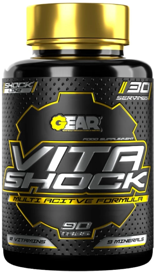 Gear Nutrition Vita Shock | Multi Active Formula [90 Ταμπλέτες]