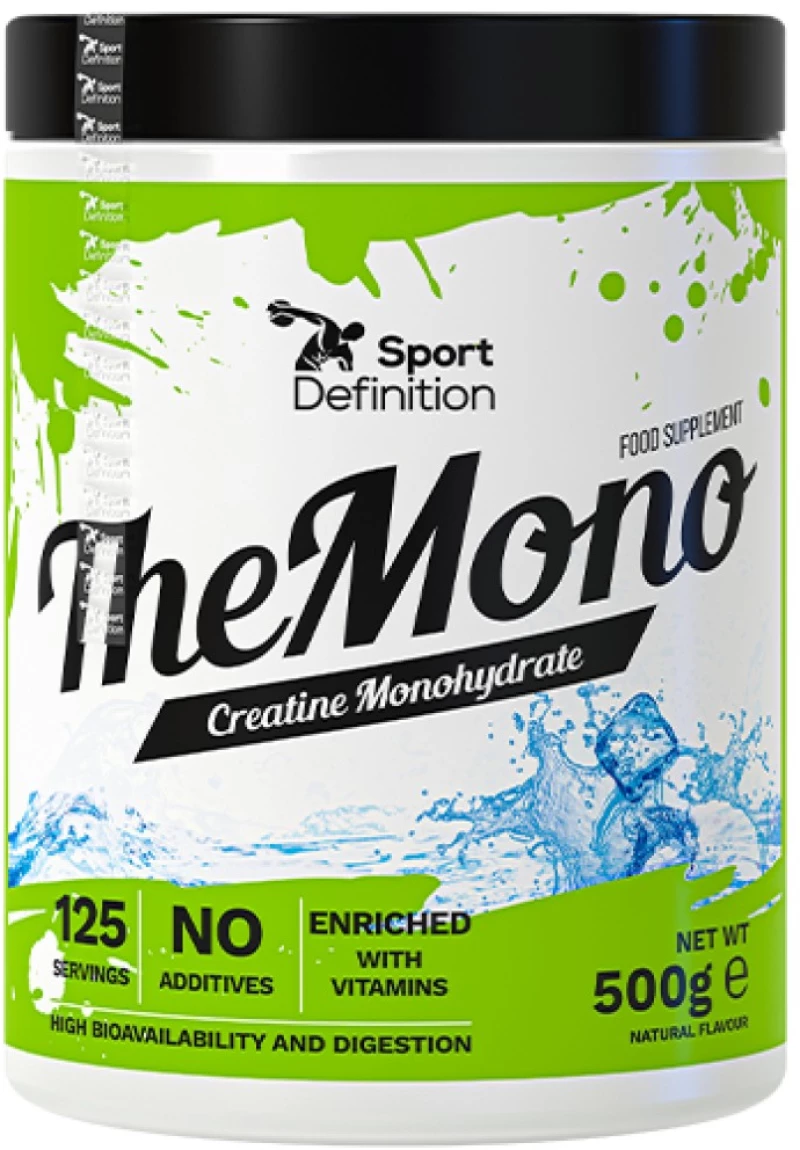 Sport Definition The Mono | Creatine Monohydrate Powder [500 Γραμμάρια] Χωρίς γεύση
