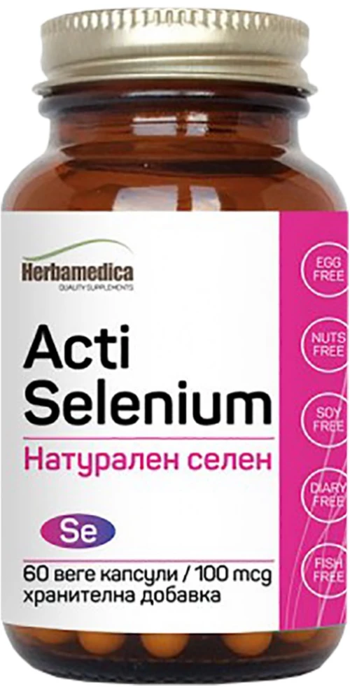 Herbamedica Acti Selenium 100 mcg [60 Κάψουλες]