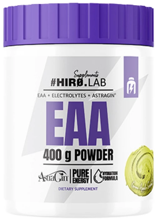 Hero.Lab EAA Powder | with Electrolytes & AstraGin® [400 Γραμμάρια] Λεμόνι
