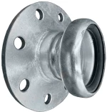 ΕΠΙΣΤΟΜΙΟ ΘΗΛΥΚΟ ΓΑΛΒΑΝΙΖΕ Φ89BAUERx80mm ΦΛΑΝΤΖΑ