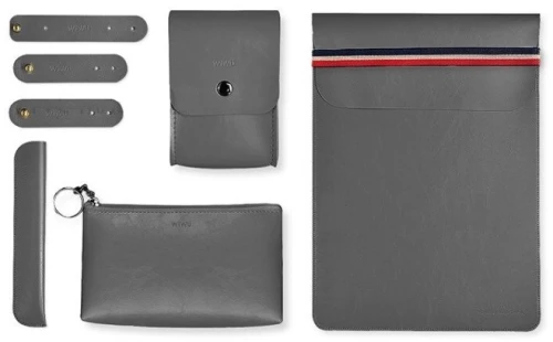 WIWU ELITE PROTECT SET 5 IN 1 SPACE GREY FOR MACBOOK / TABLETS/ LAPTOPS 111.0113