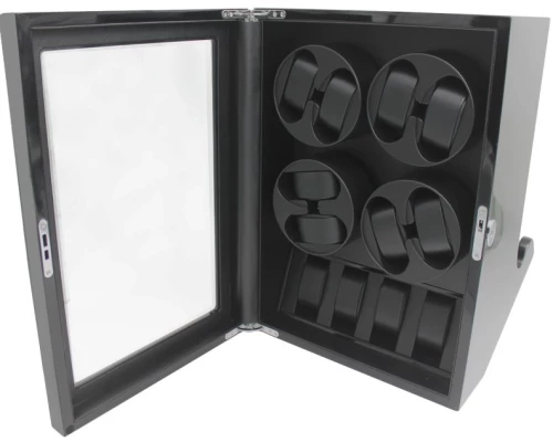 088BB-S-SW LEADER ΚΟΥΡΔΙΣΤΗΡΙ ΩΡΟΛΟΓΙΩΝ 8 ΘΕΣΕΩΝ ΜΑΥΡΟ