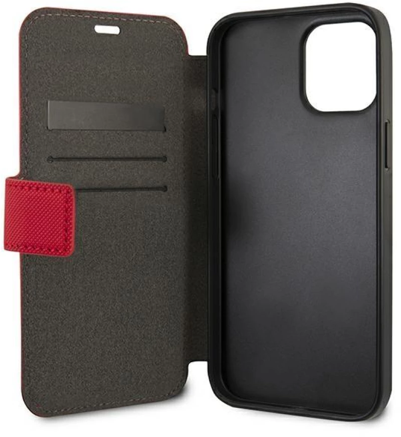 US Polo USFLBKP12LPUGFLRE iPhone 12 Pro Max 6.7 red / red book Polo Embroidery Collection