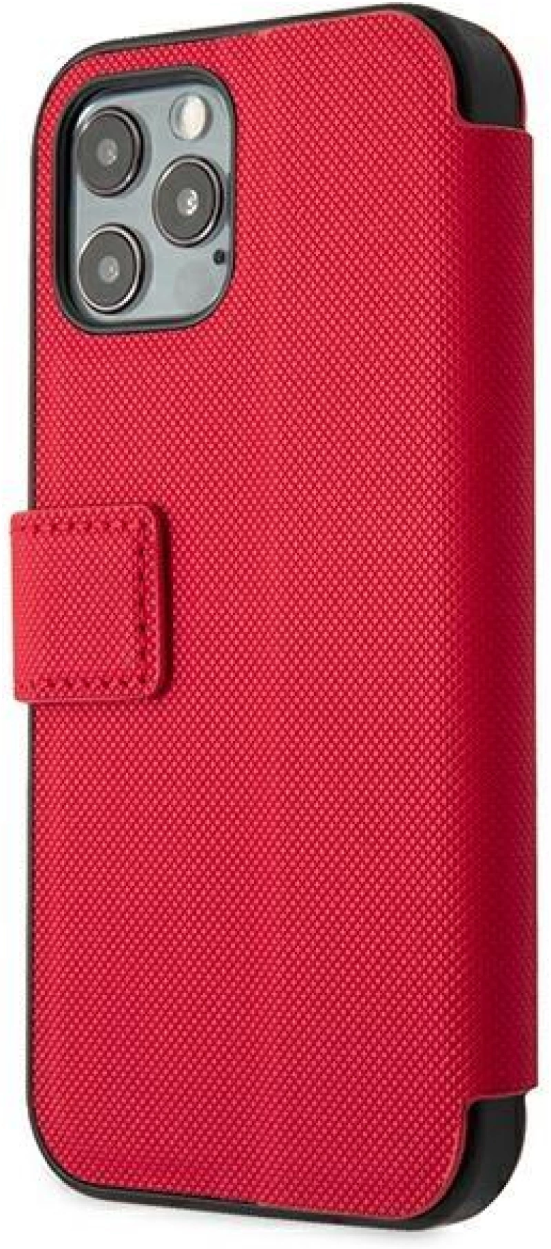 US Polo USFLBKP12LPUGFLRE iPhone 12 Pro Max 6.7 red / red book Polo Embroidery Collection