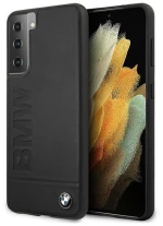 Case BMW BMHCS21MSLLBK S21 + G996 black / black hardcase Signature Logo Imprint