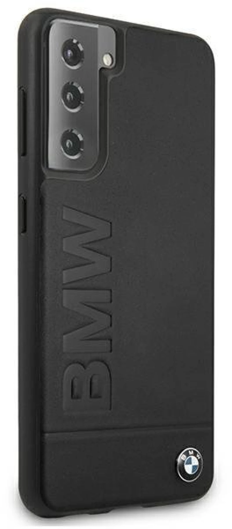 Case BMW BMHCS21MSLLBK S21 + G996 black / black hardcase Signature Logo Imprint