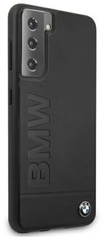 Case BMW BMHCS21MSLLBK S21 + G996 black / black hardcase Signature Logo Imprint