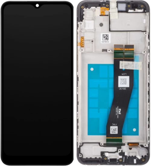 Samsung (GH81-20181A) OLED Touchscreen - Black, Galaxy A02S; SM-A025