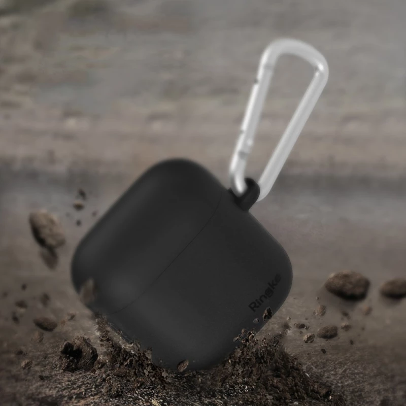 Ringke AirPods Case Silica Gel Protector for Airpods 1/2 white (ACEC0007)