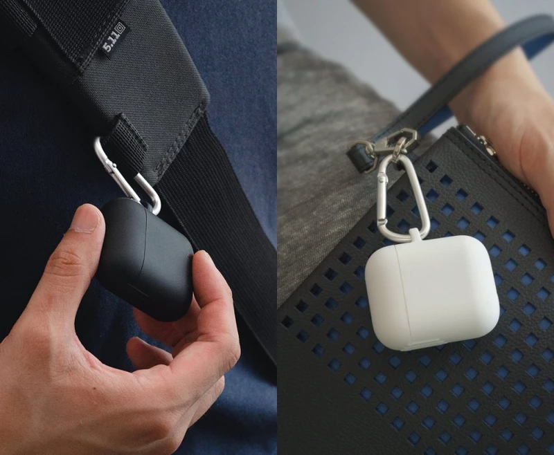 Ringke AirPods Case Silica Gel Protector for Airpods 1/2 white (ACEC0007)