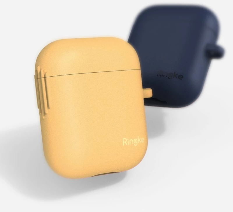 Ringke AirPods Case Silica Gel Protector for Airpods 1/2 white (ACEC0007)