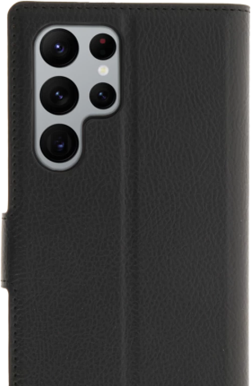 Promiz (PZ-10378) Wallet Case - Black, Samsung Galaxy S22 Ultra Black