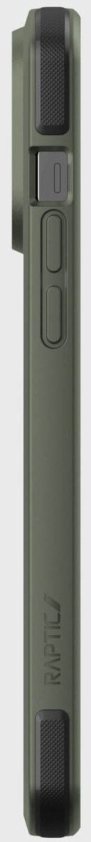 Raptic X-Doria Secure Case for iPhone 14 Pro Max with MagSafe armored cover green