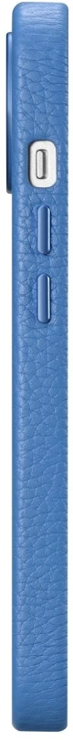 iCarer Litchi Premium Leather Case iPhone 14 Plus Magnetic Leather Case with MagSafe Light Blue (WMI14220711-LB)