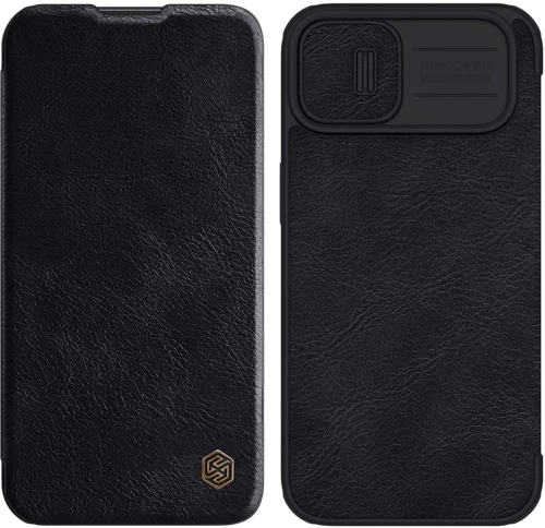 Nillkin Qin Pro Leather Case iPhone 14 Plus 6.7 2022 Black