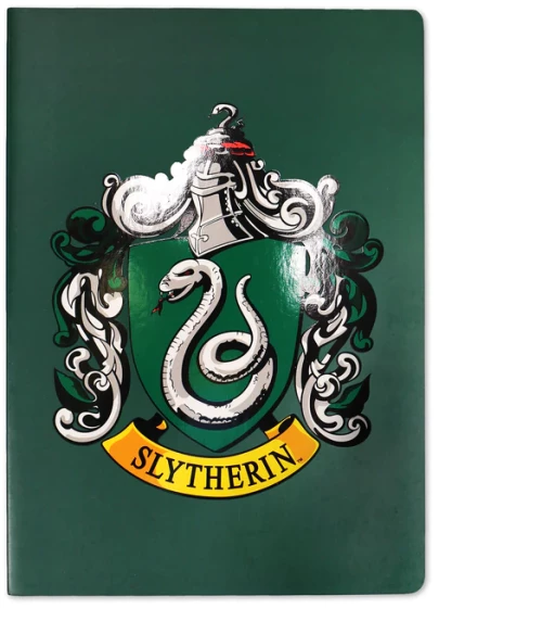 HARRY POTTER - Slytherin - A5 Notebook