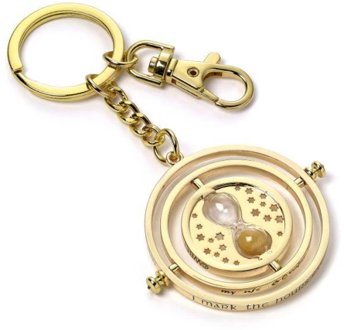 HARRY POTTER - Time Turner - Silver Plated Keyring