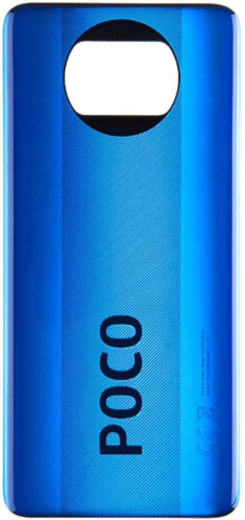 Xiaomi (55050000H46D) Back cover - Blue, Xiaomi Poco X3