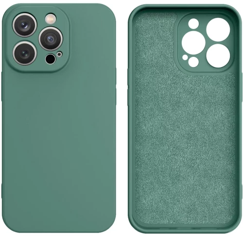 Silicone case for iPhone 14 Plus silicone case green