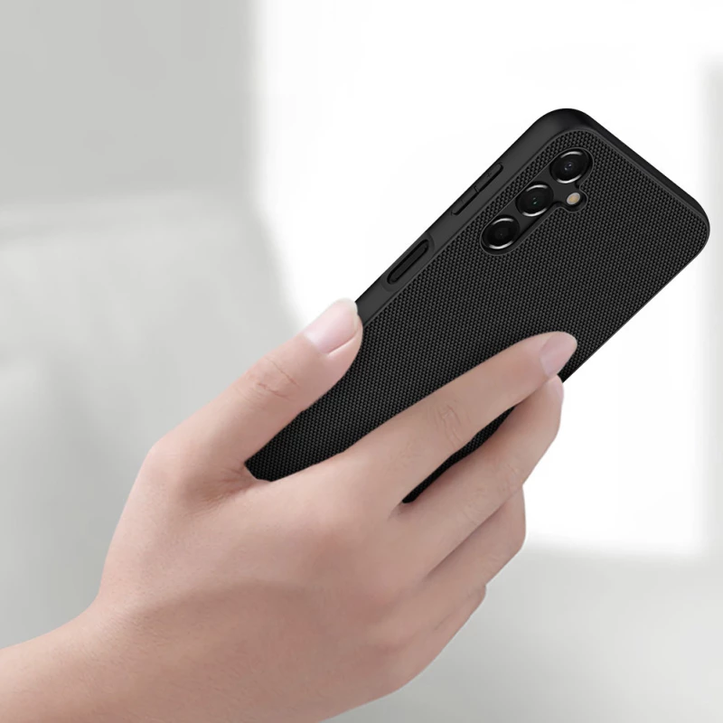 Nillkin Textured Case for Samsung Galaxy A14 5G / Galaxy A14 reinforced nylon cover black