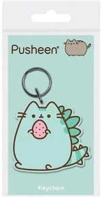PUSHEEN - Rubber Keychain - Pusheenosaurus