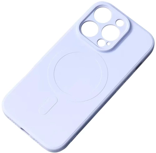 MagSafe Compatible Silicone Case for iPhone 15 Plus Silicone Case - Blue