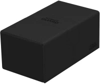 Ultimate Guard Twin Flip`n`Tray 200+ XenoSkin Monocolor Black