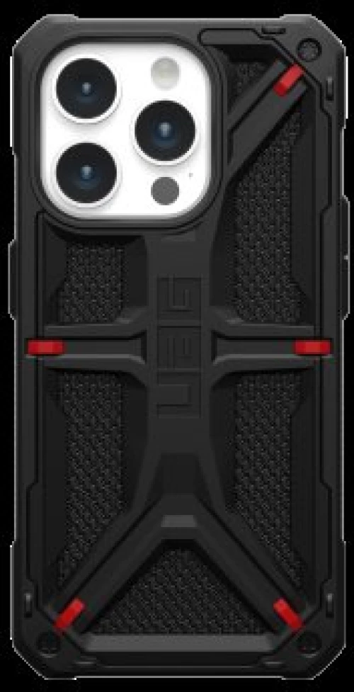 UAG Monarch - protective case for iPhone 15 Pro (kevlar black)
