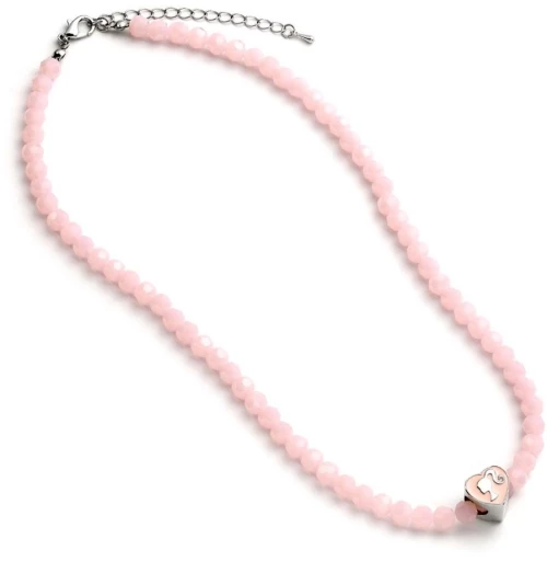 BARBIE - Pink Bead Necklace - Silhouette