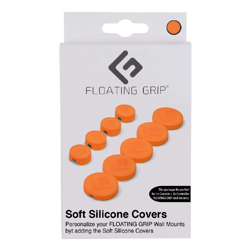 FLOATING GRIP Soft Silicon Covers for wall mounts / PlayStation 5