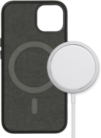 Promiz (PZ-10582) Backcover - Black, iPhone 15 Plus MagSafe Compatible