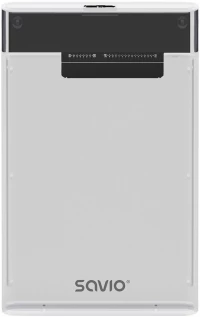 Savio 2.5" External HDD/SSD enclosure, USB 3.0, transparent, AK-66