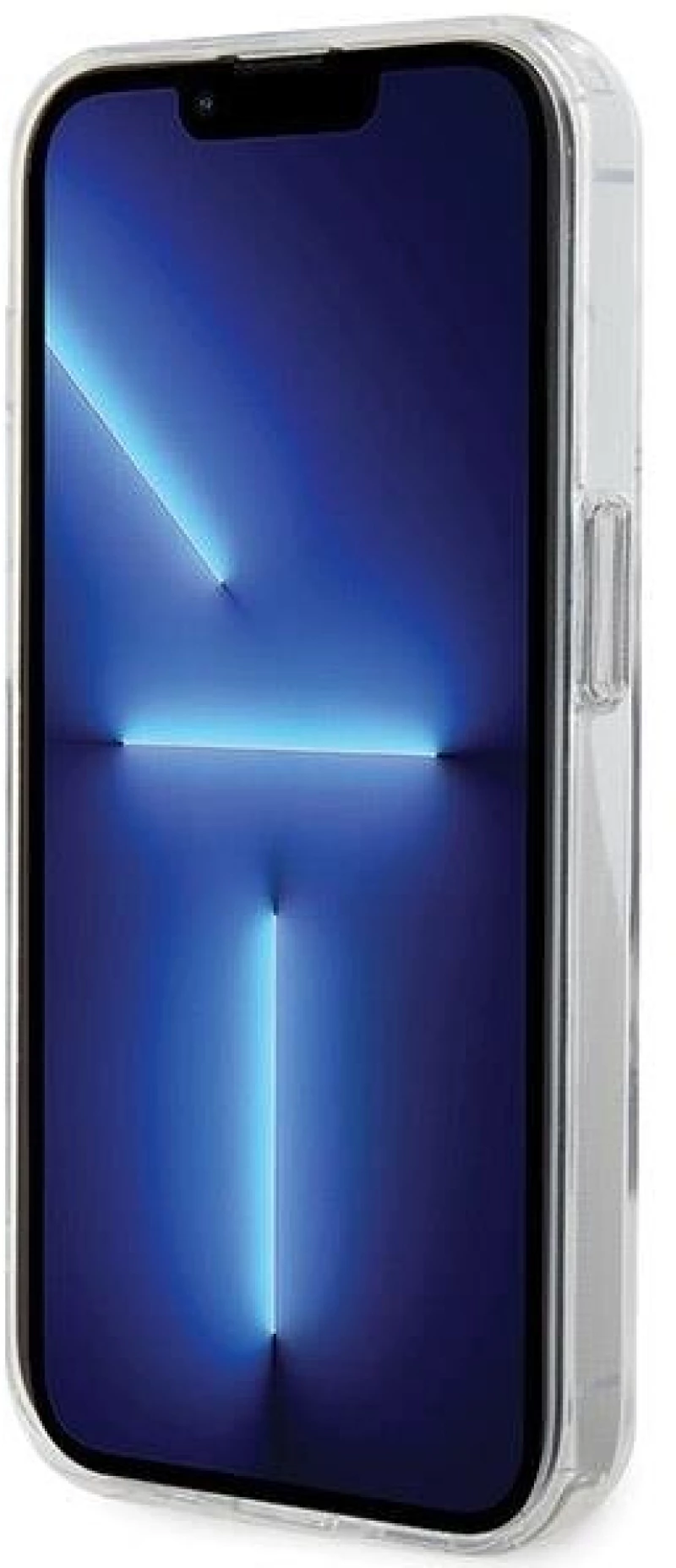 Karl Lagerfeld Ring Stand Karl&Choupette MagSafe case for iPhone 13 Pro Max - white