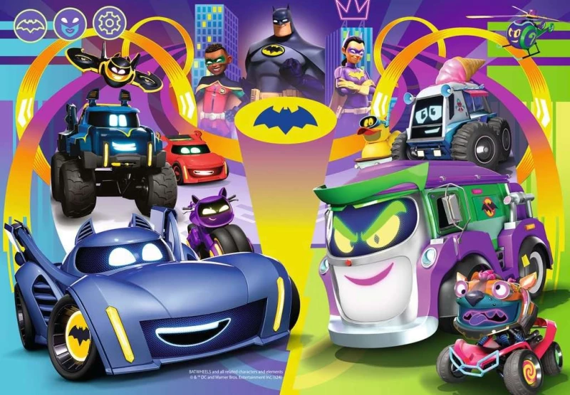 Ravensburger - Puzzle Batwheels 2x24p / Toys