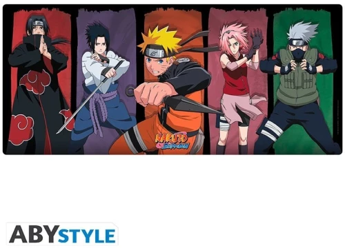 NARUTO SHIPPUDEN - Mousepad XXL / Fan Shop and Merchandise