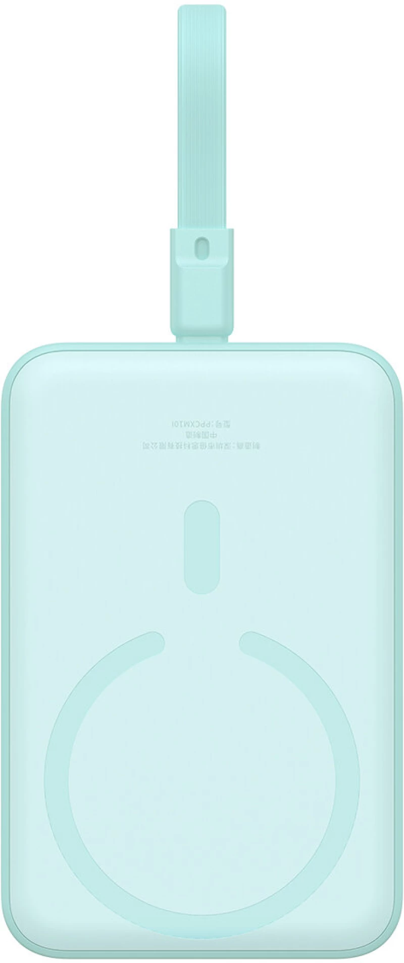 Baseus Magnetic Mini MagSafe Power Bank 10000mAh 20W με Θύρα USB-C Power - Delivery Mint