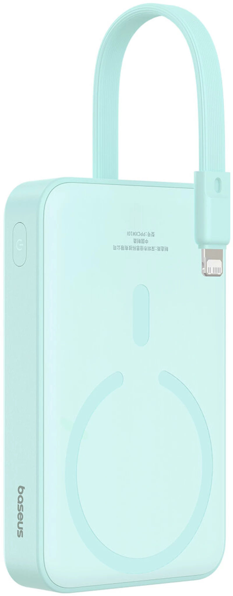 Baseus Magnetic Mini MagSafe Power Bank 10000mAh 20W με Θύρα USB-C Power - Delivery Mint