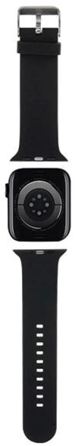 Karl Lagerfeld 3D Rubber Choupette Heads Strap for Apple Watch 38/40/41mm - Black