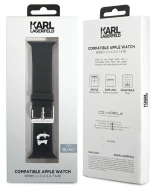 Karl Lagerfeld 3D Rubber Choupette Heads Strap for Apple Watch 38/40/41mm - Black