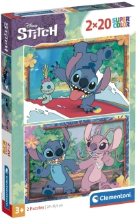 Disney Stitch puzzle 2x20pcs