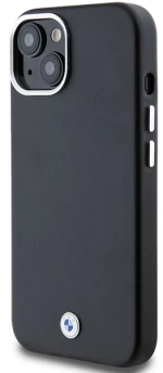 BMW Signature Wrapped Metal MagSafe Case for iPhone 14/15/13 - Black